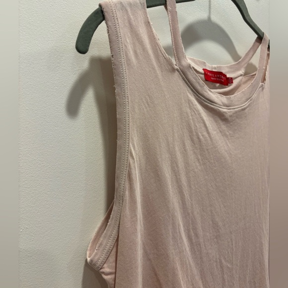 n:PHILANTHROPY Tank Top w/Cutout Detail/Distressed Edges, Size S, Excellent Cond - Picture 5 of 15